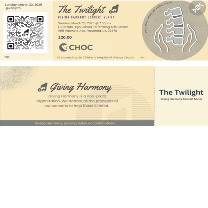 The Twilight Concert Ticket